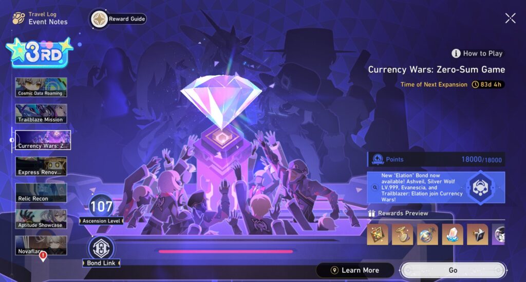 Honkai Star Rail 3rd Anniversary Currency Wars Update