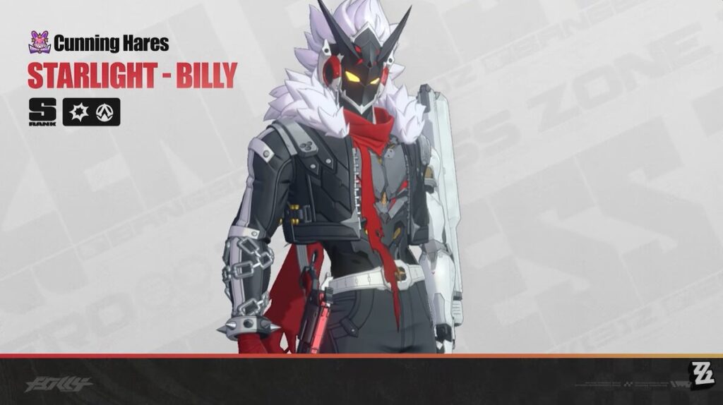Zenless Zone Zero Version 2.8 Starlight Billy Banner