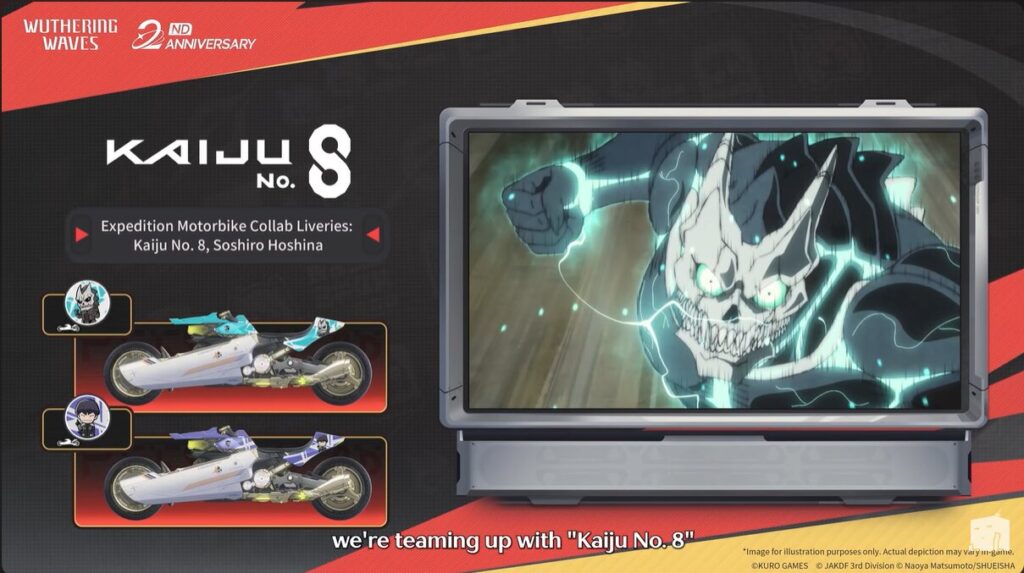 Wuthering Waves Kaiju No.8 Collaboration