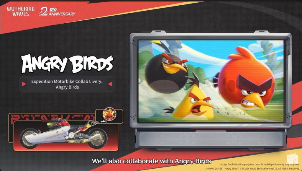 Wuthering Waves Angry Birds Collaboration