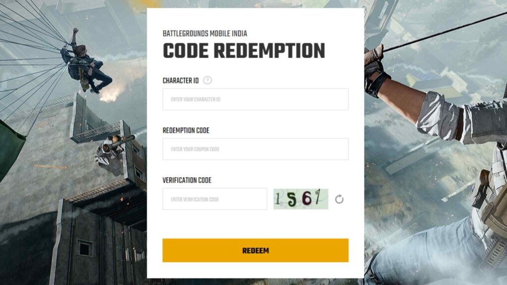 PUBG Mobile redeem codes