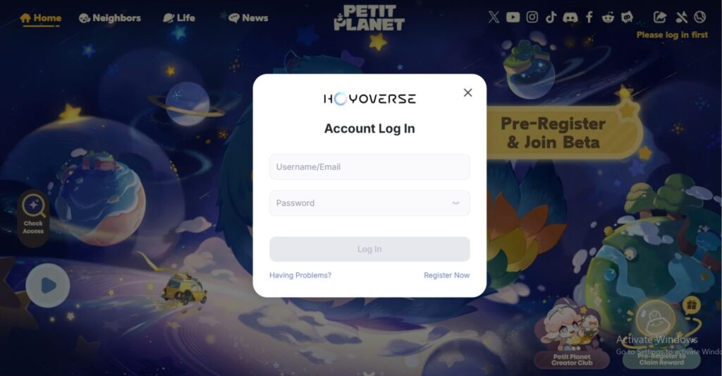How to Join the Petit Planet Stardrift Test