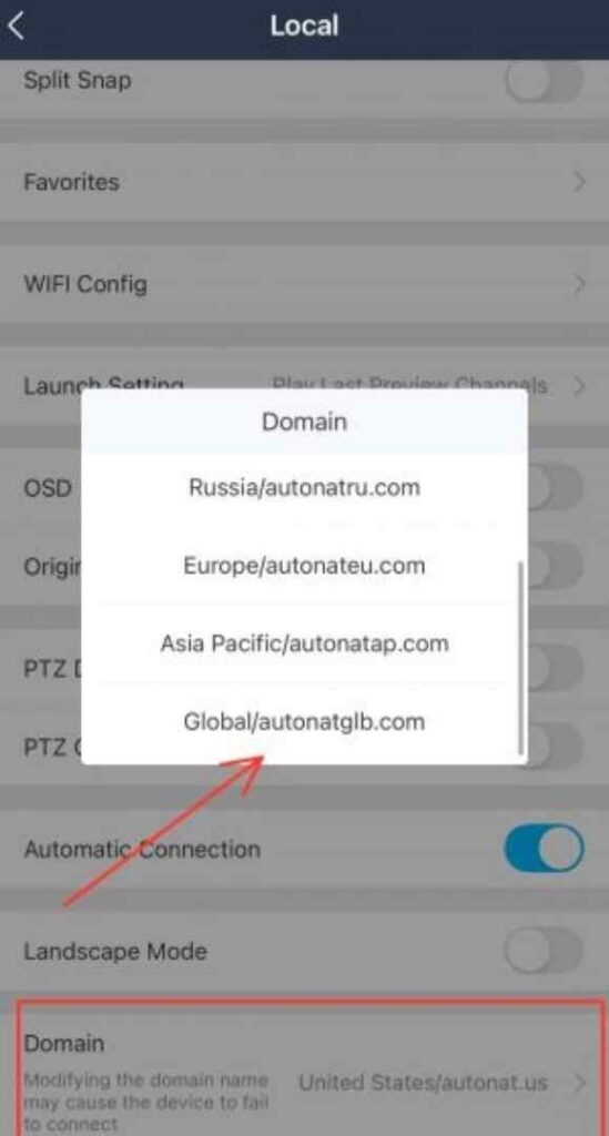 Fix “Offline” Status with Domain Settings 