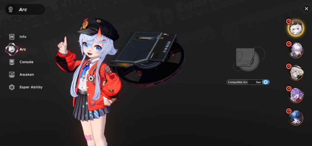 Arc Recommendations for Neverness to Everness Sakri Build