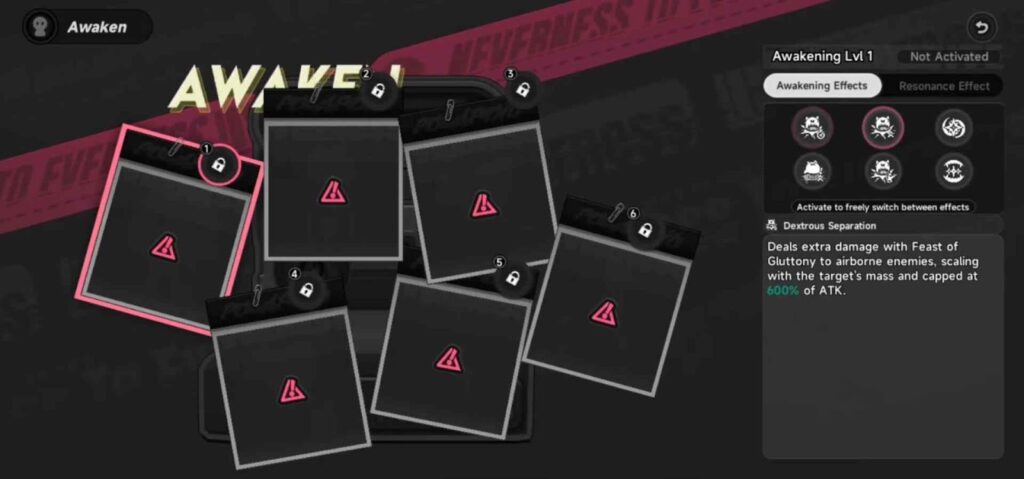 Sakiri Awakening Priority