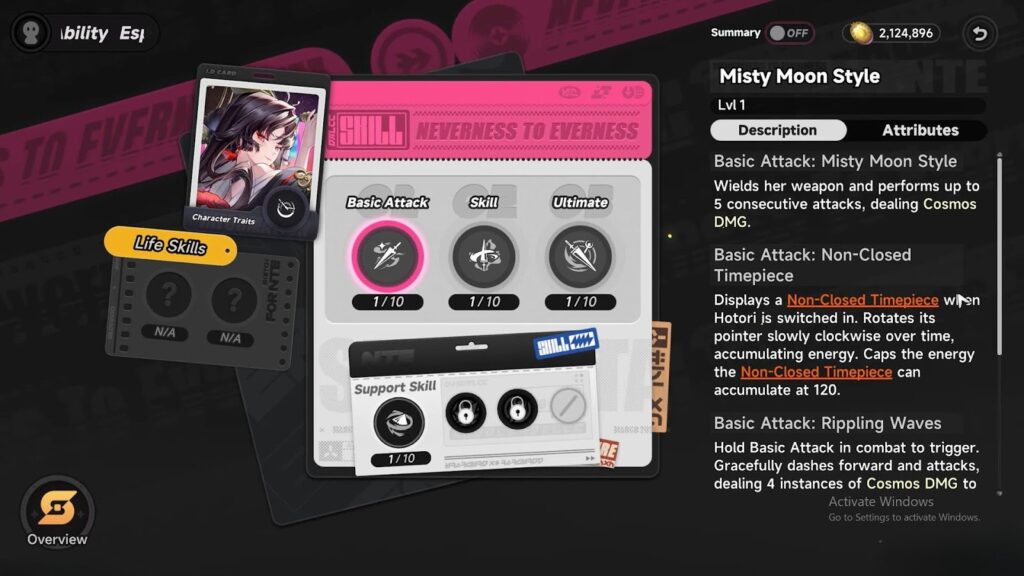 Hotori’s Basic Skills