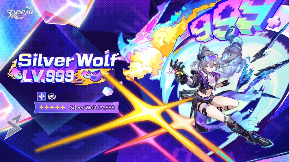 Honkai Star Rail Silver Wolf Lv.999