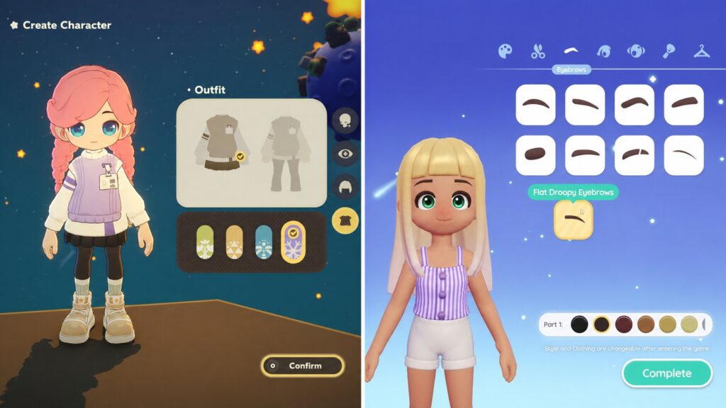 Character Creation and Customization