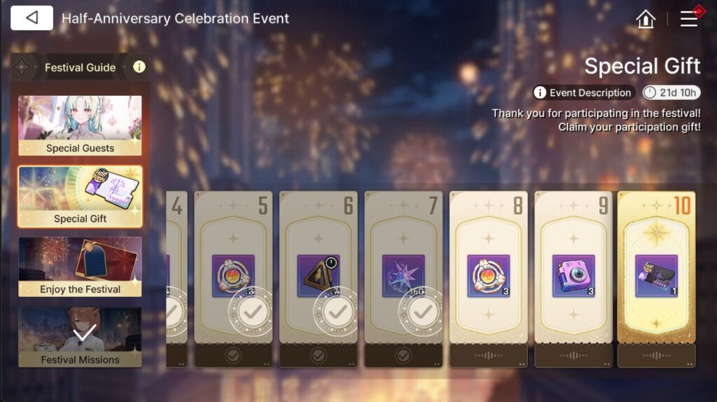 Chaos Zero Nightmare Free 5-Star Ticket