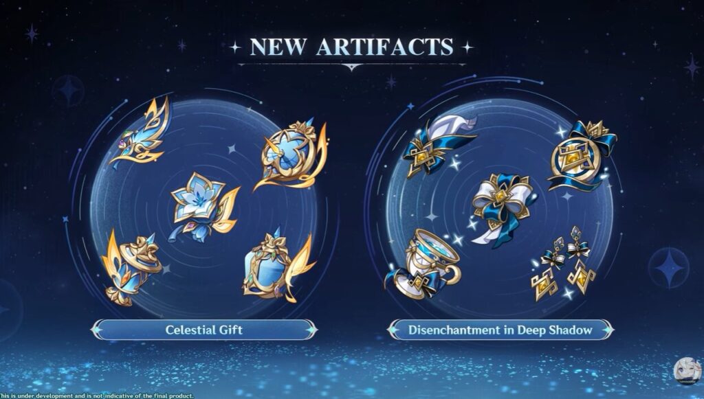 Genshin Impact 6.6 Luna VII New Artifact sets