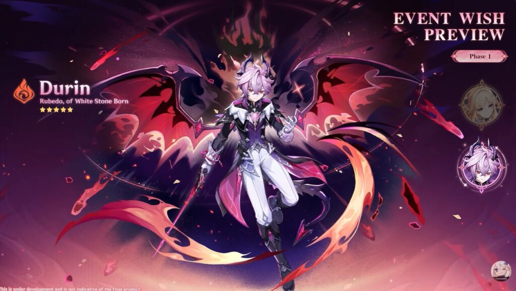 Genshin Impact 6.6 Luna VII Durin banner
