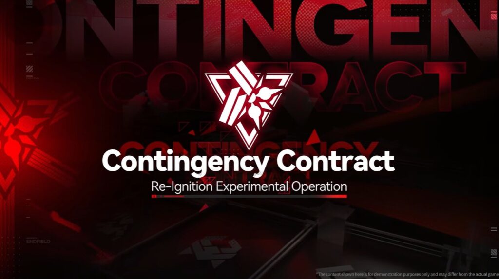 Arknights: Endfield 1.3 Contingency Contracts