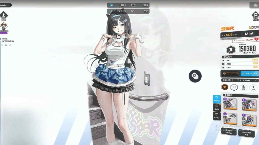 Mint: Character Details