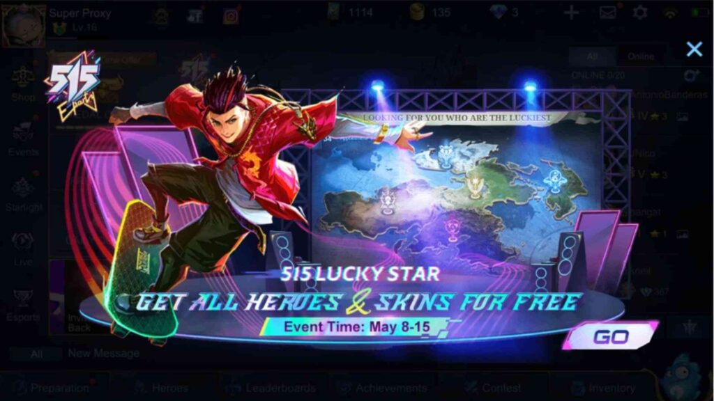 MLBB 515 Event Timeline & Key Dates