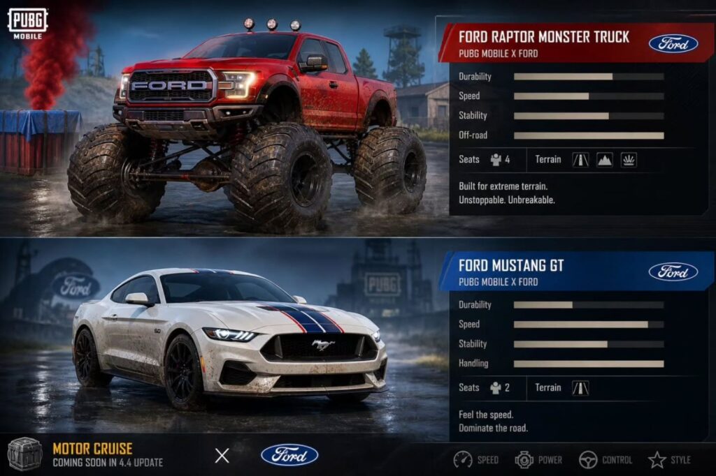 Ford Motor Cruise Collaboration Vehicle Skins
